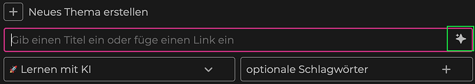 Titel vorschlagen